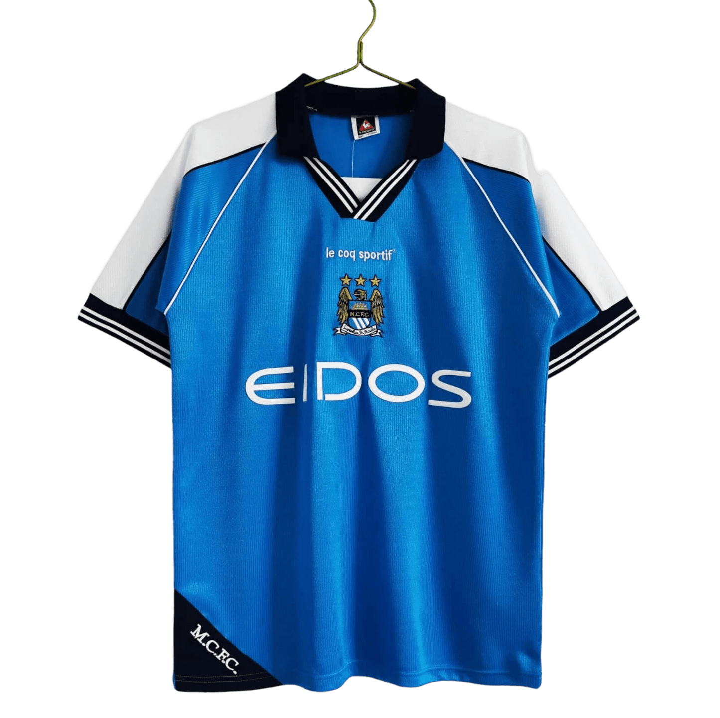 1999/2001 Manchester City EIDOS Home Retro Kit - ClassicKits433 - GovintageJersey