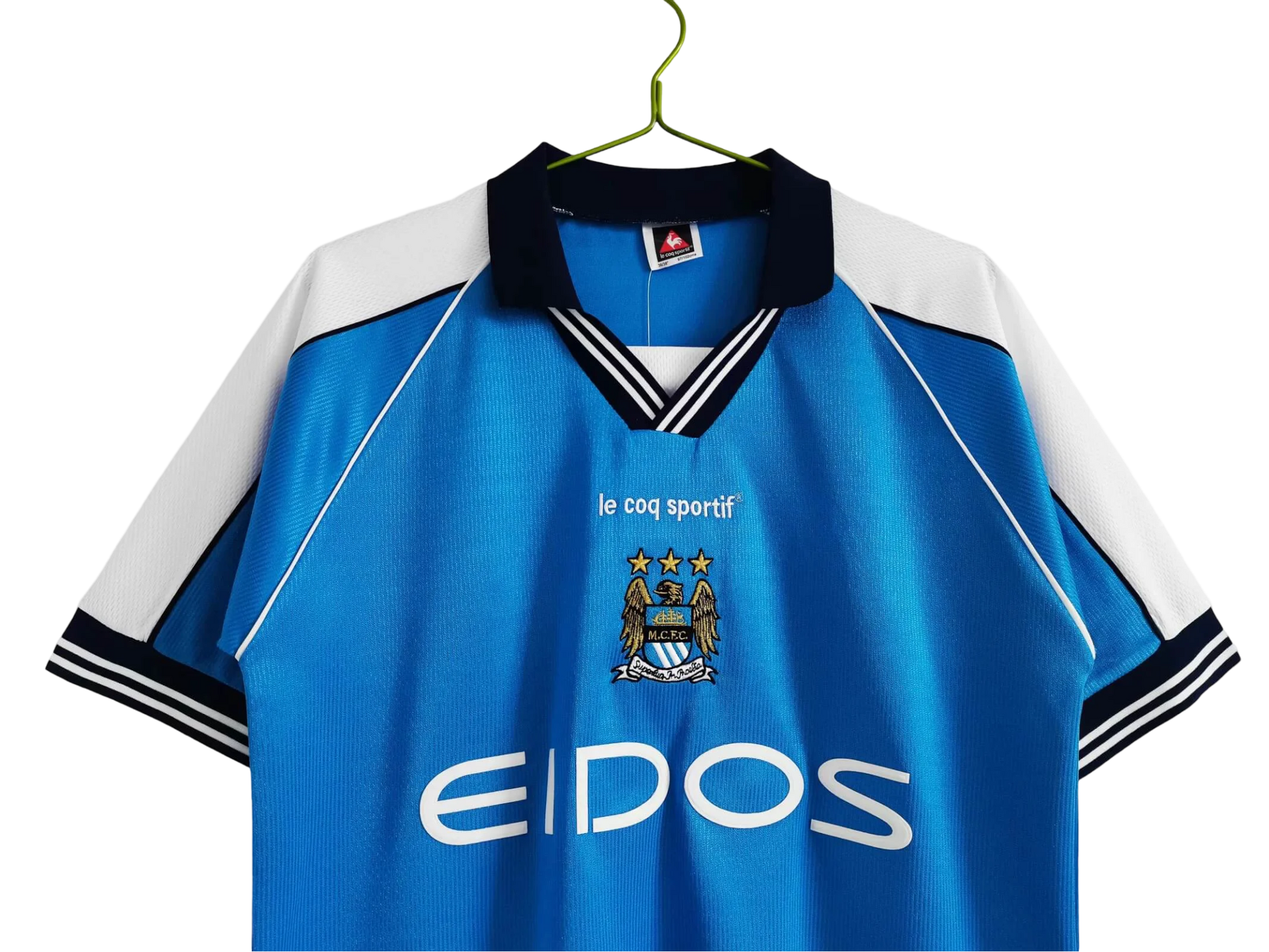 1999/2001 Manchester City EIDOS Home Retro Kit - ClassicKits433 - GovintageJersey