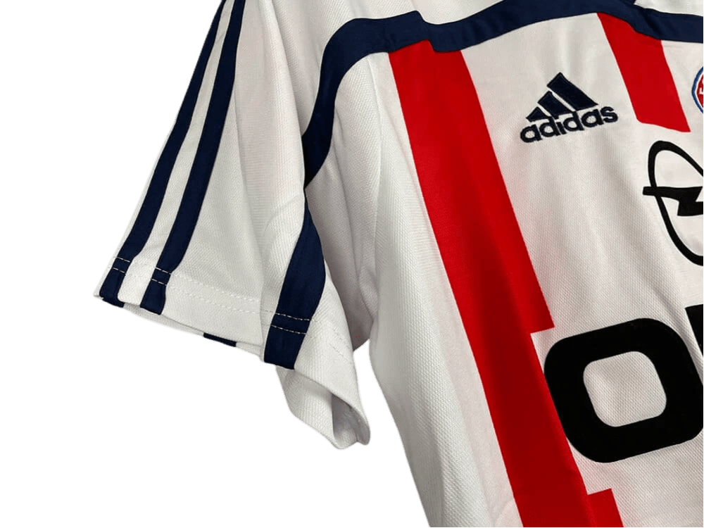 2000/2001 Bayern Munich Opel Away White Retro Kit - ClassicKits433 - GovintageJersey