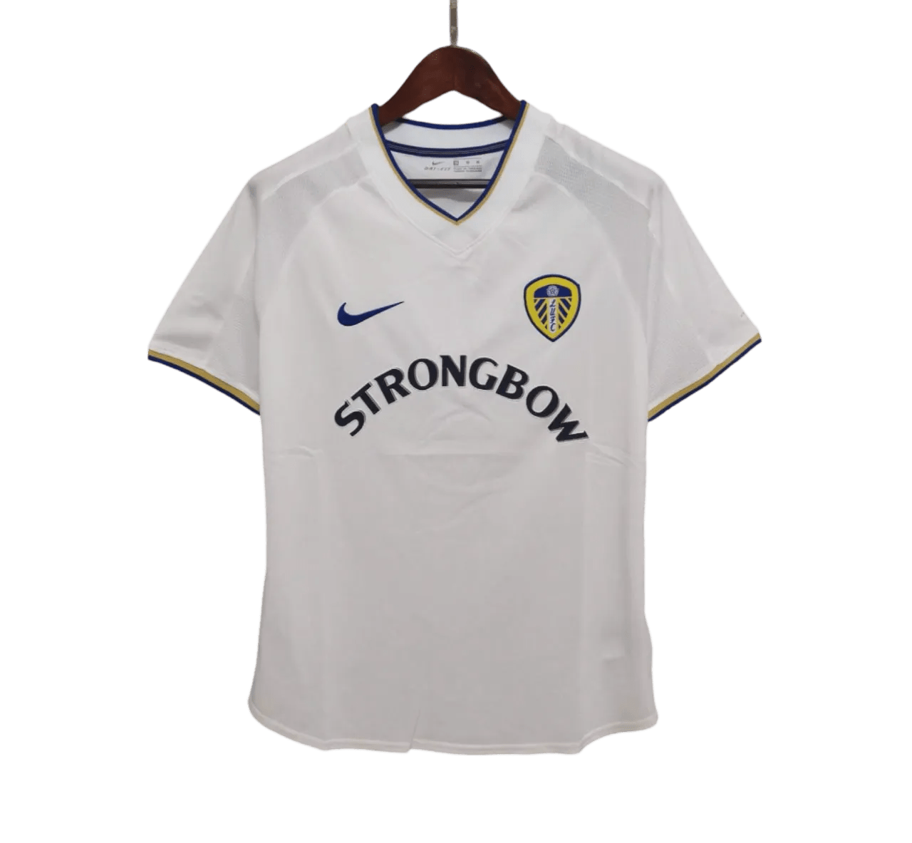 2000/2001 Leeds United STRONGBOW - White Home Retro Kit - ClassicKits433 - GovintageJersey