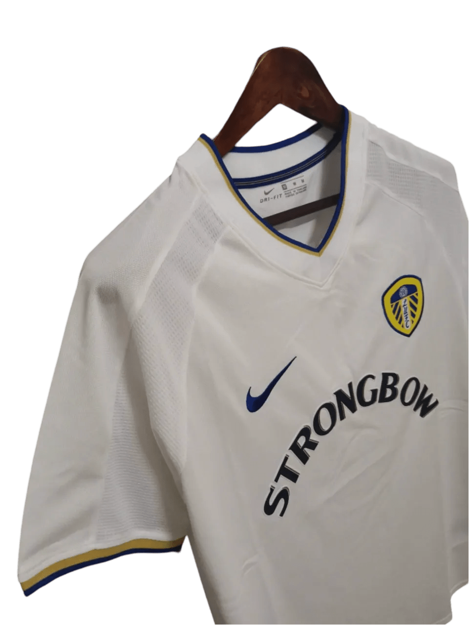 2000/2001 Leeds United STRONGBOW - White Home Retro Kit - ClassicKits433 - GovintageJersey