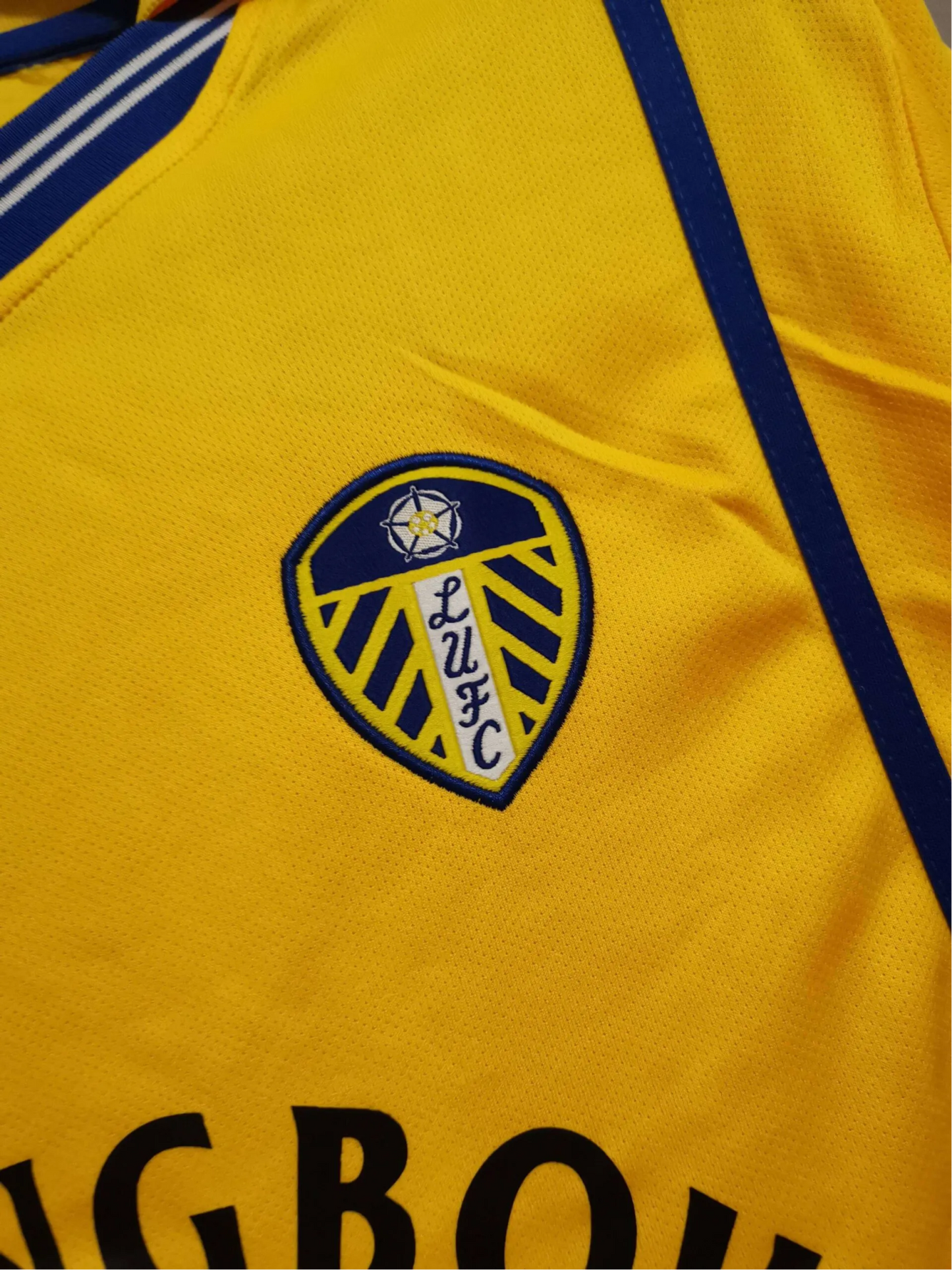 2000/2001 Leeds United STRONGBOW - Yellow Away Retro Kit - ClassicKits433 - GovintageJersey