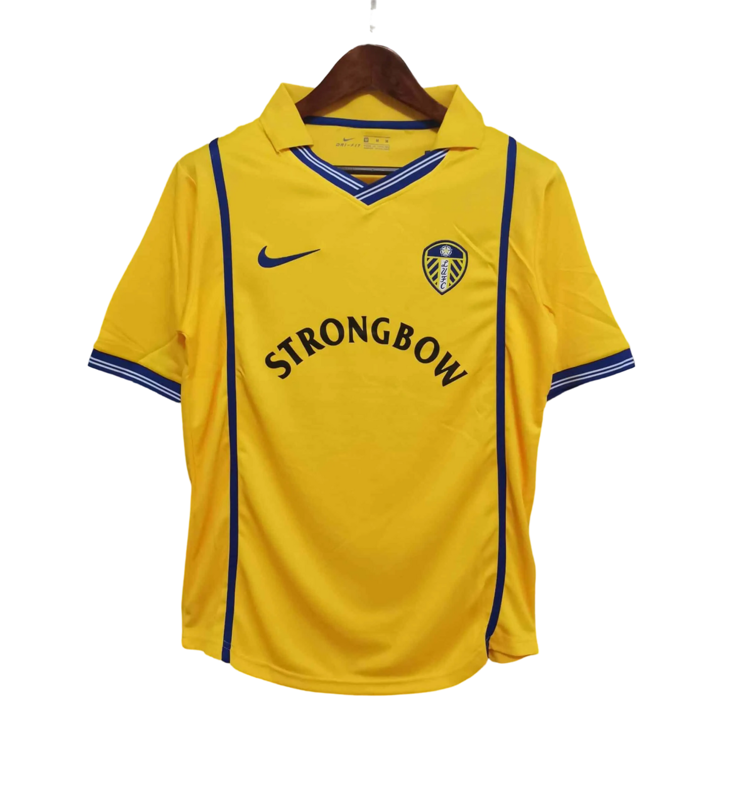 2000/2001 Leeds United STRONGBOW - Yellow Away Retro Kit - ClassicKits433 - GovintageJersey