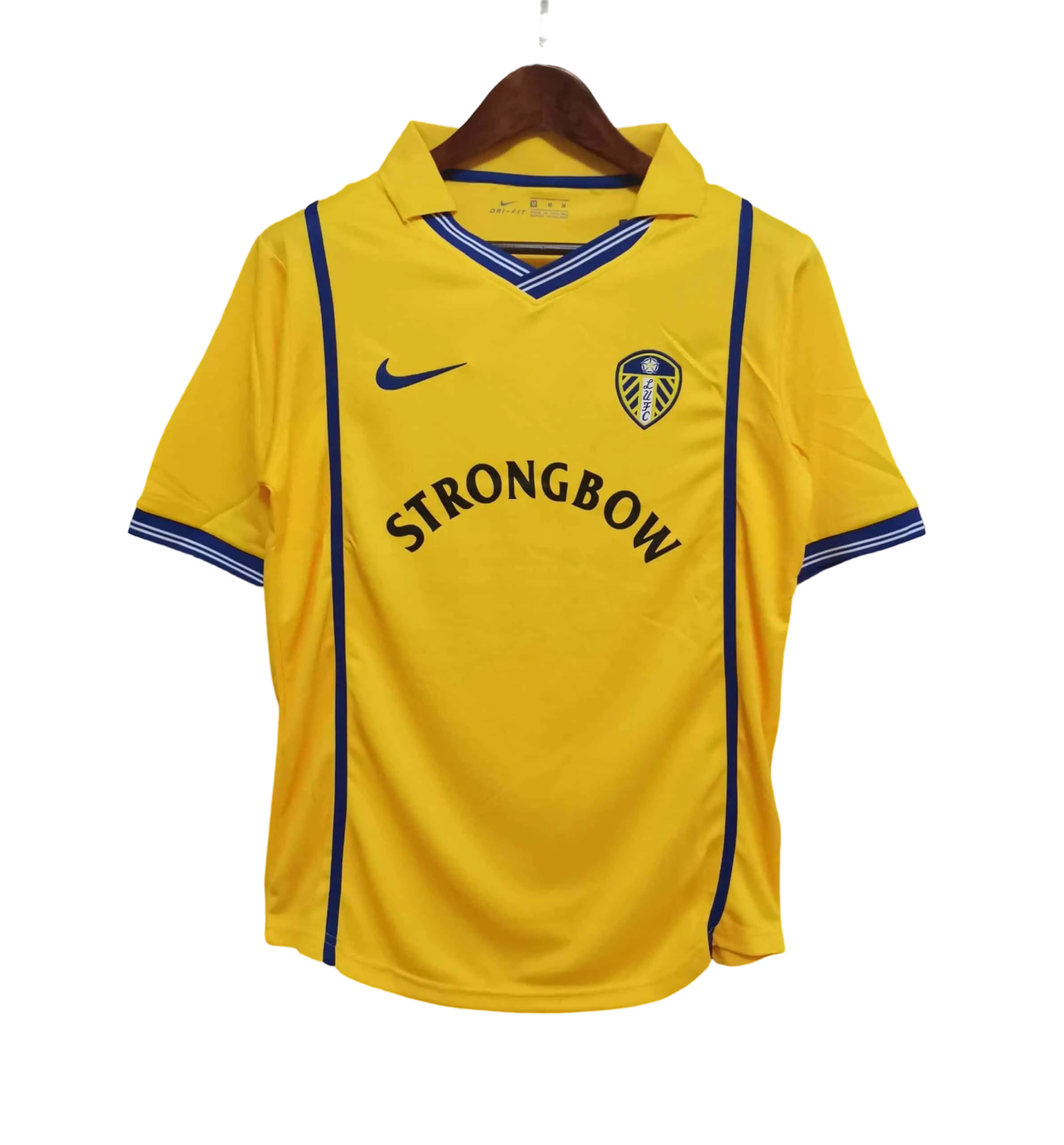 2000/2001 Leeds United STRONGBOW - Yellow Away Retro Kit - ClassicKits433 - GovintageJersey