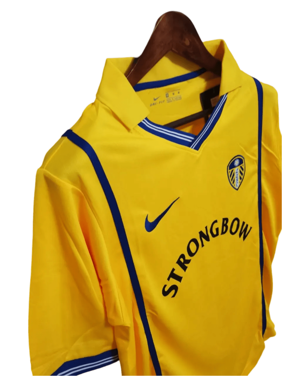 2000/2001 Leeds United STRONGBOW - Yellow Away Retro Kit - ClassicKits433 - GovintageJersey