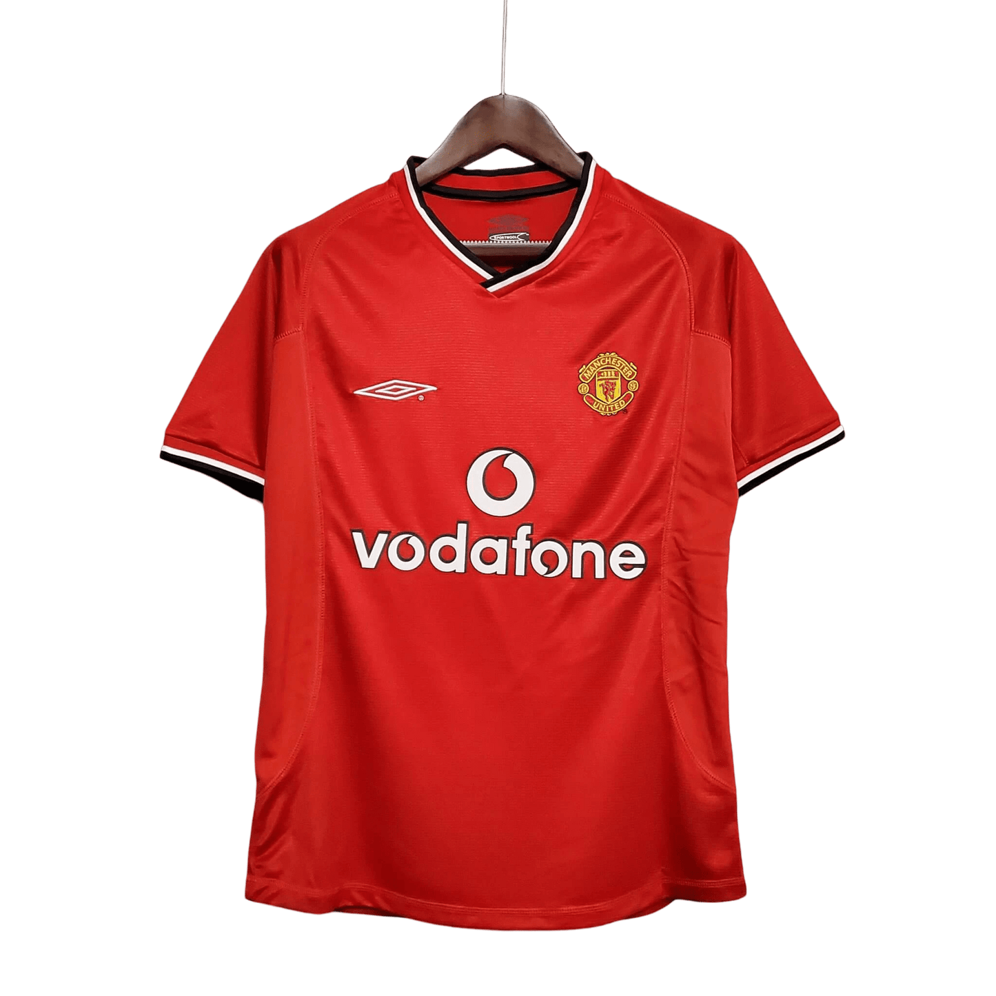 2000/2002 Manchester United Vodafone Home Retro Kit - ClassicKits433 - GovintageJersey