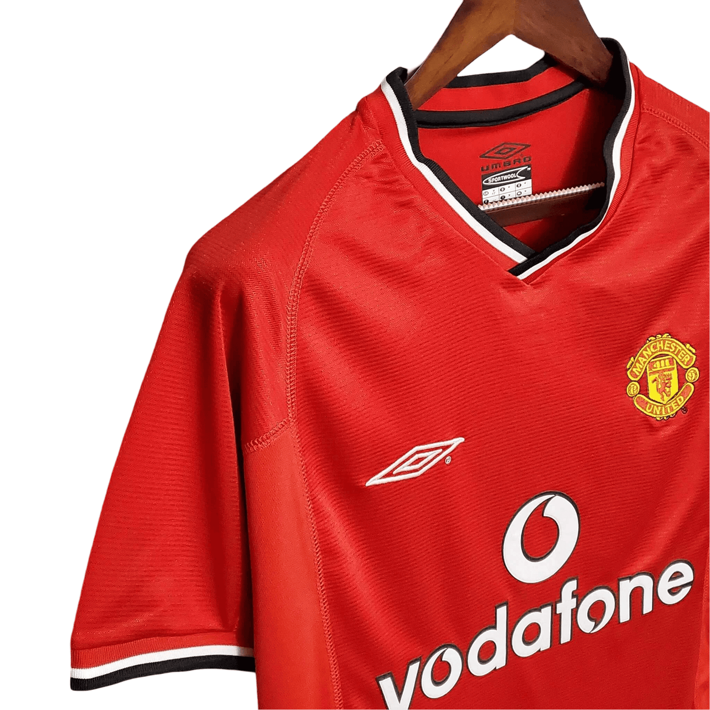 2000/2002 Manchester United Vodafone Home Retro Kit - ClassicKits433 - GovintageJersey