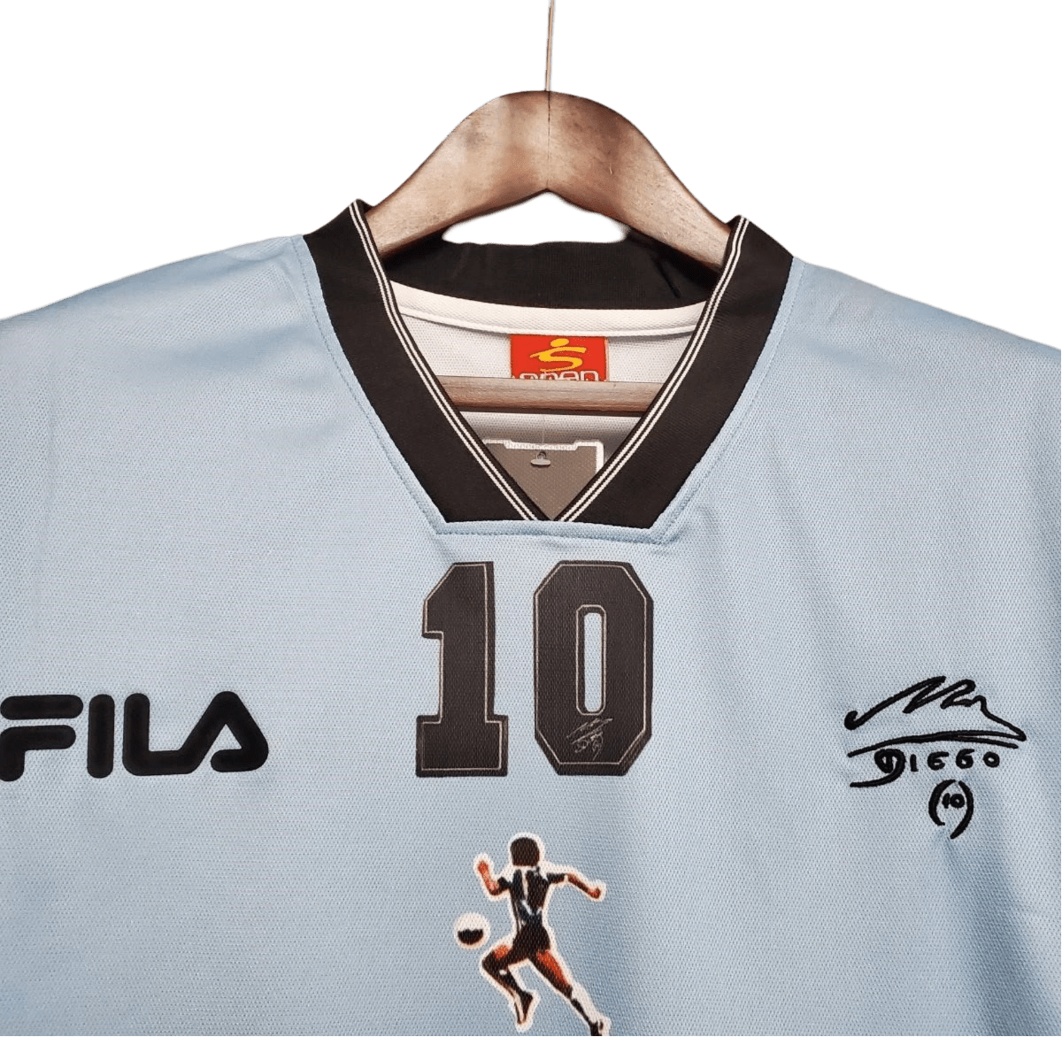 2001 Argentina Farewell Maradona Commemorative Edition Jersey - GovintageJersey