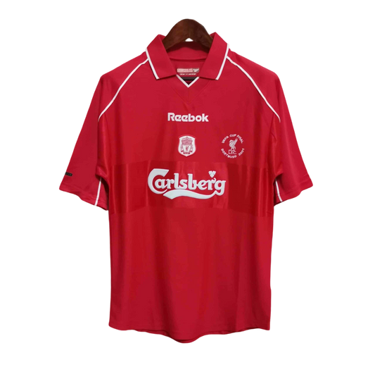 2001/2002 Liverpool Carlsberg Home Retro Kit - ClassicKits433 - GovintageJersey