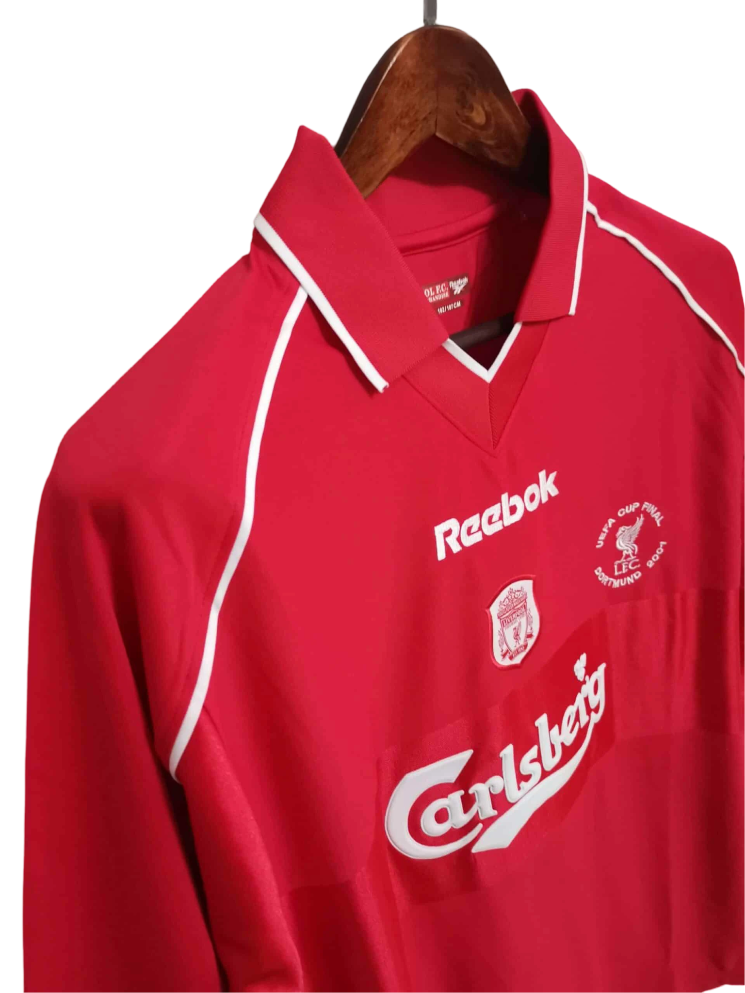 2001/2002 Liverpool Carlsberg Home Retro Kit - ClassicKits433 - GovintageJersey