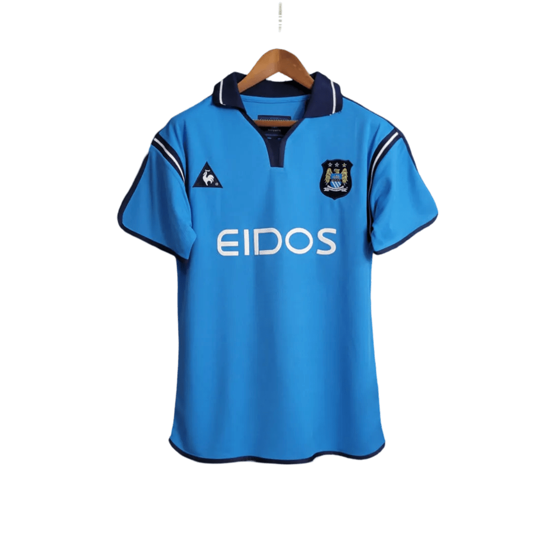 2001/2002 Manchester City EIDOS Home Retro Kit - ClassicKits433 - GovintageJersey