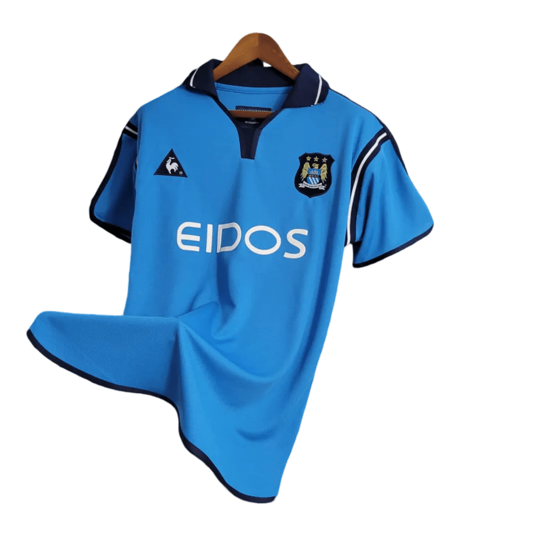 2001/2002 Manchester City EIDOS Home Retro Kit - ClassicKits433 - GovintageJersey