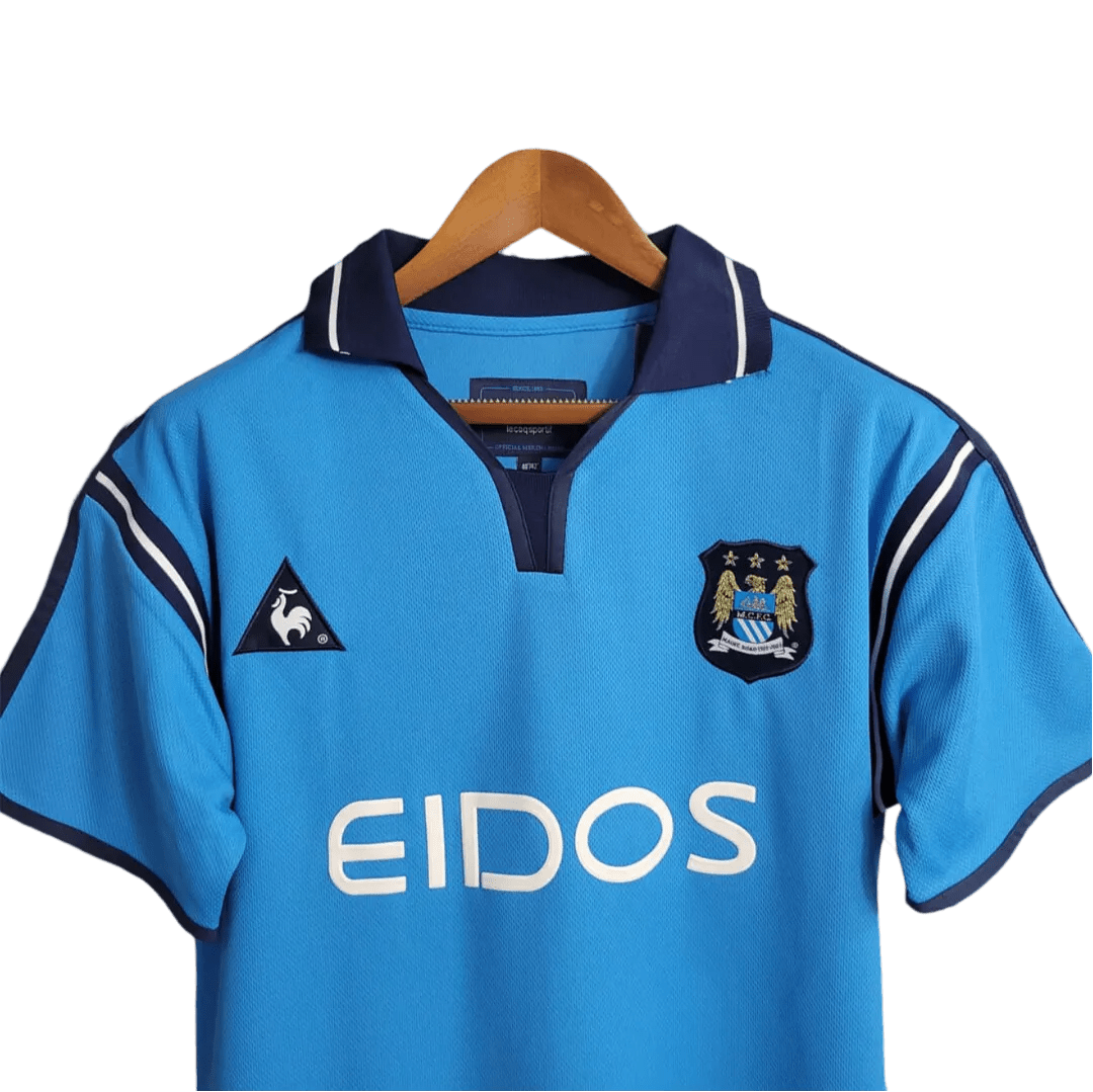 2001/2002 Manchester City EIDOS Home Retro Kit - ClassicKits433 - GovintageJersey