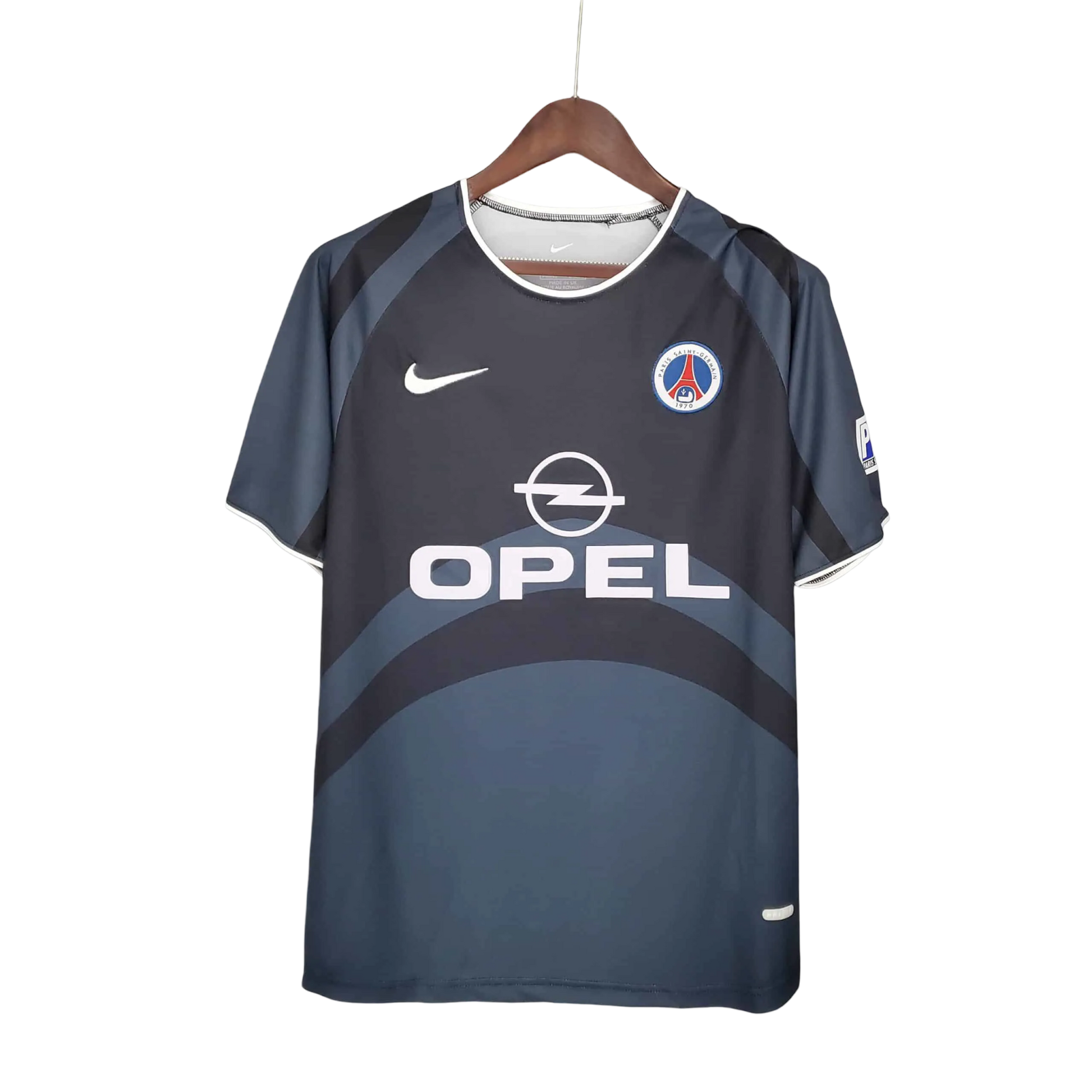 2001/2002 PARIS SAINT GERMAIN OPEL - 3rd black Retro kit - GovintageJersey