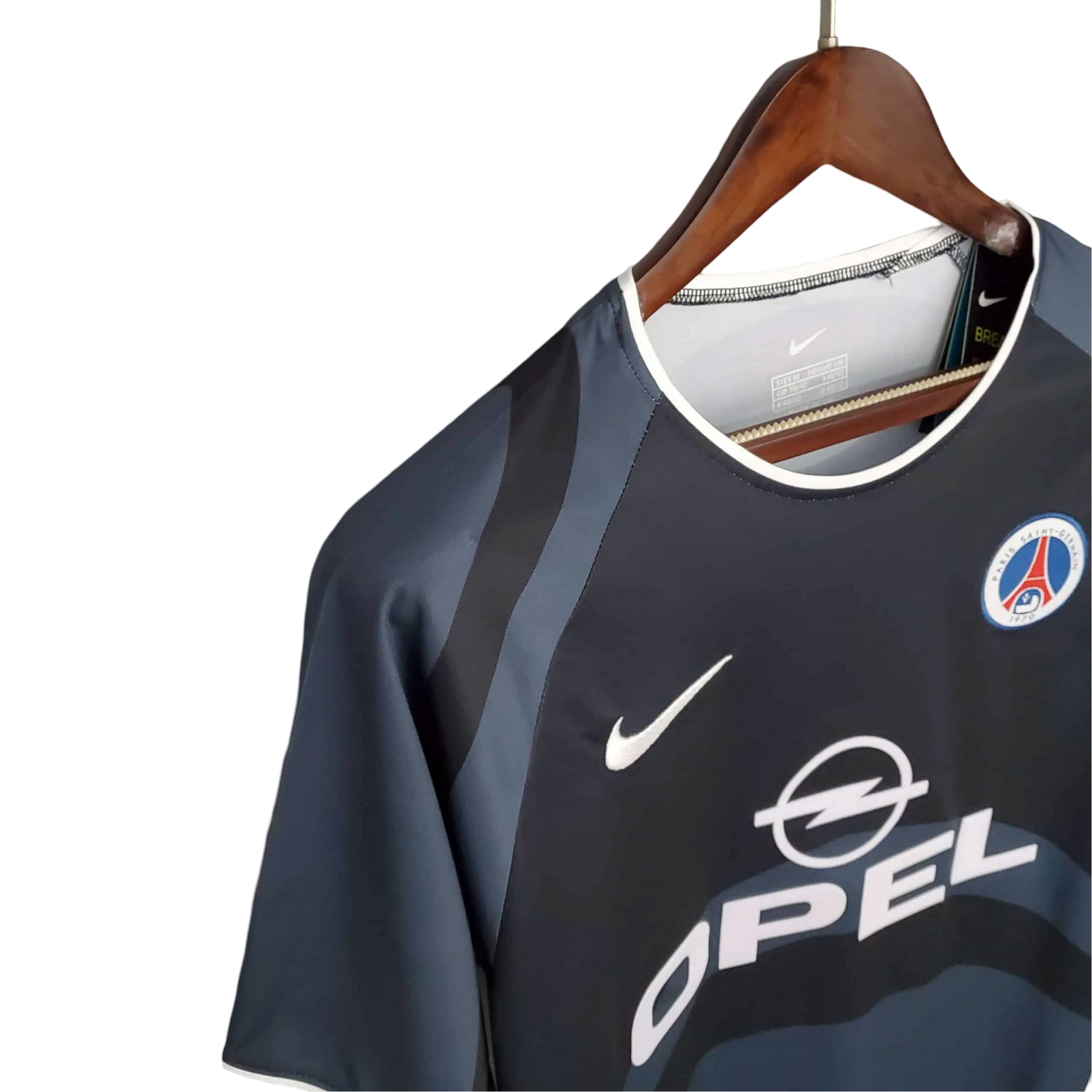 2001/2002 PARIS SAINT GERMAIN OPEL - 3rd black Retro kit - GovintageJersey