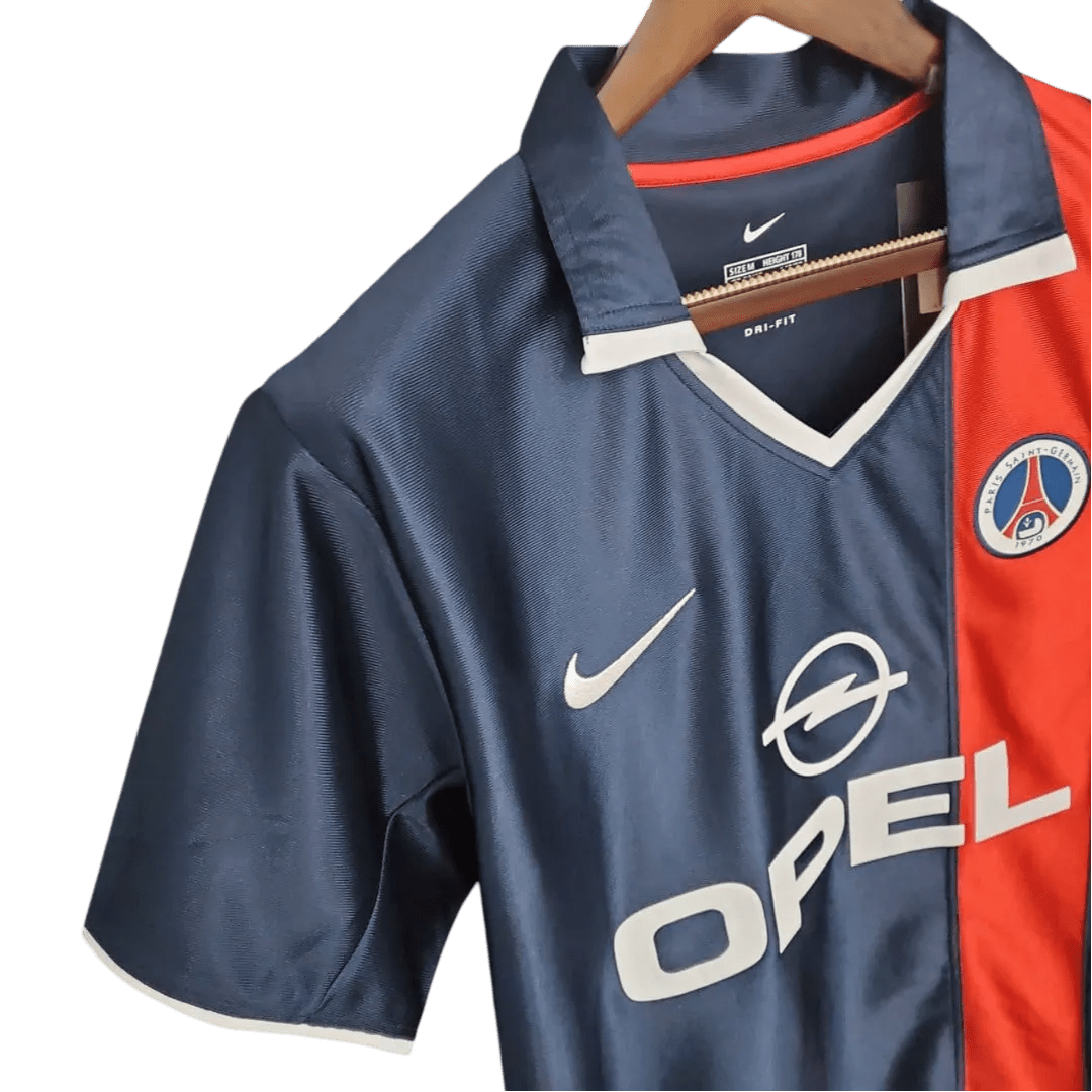 2001/2002 PARIS SAINT GERMAIN OPEL - Home Retro Jersey - GovintageJersey