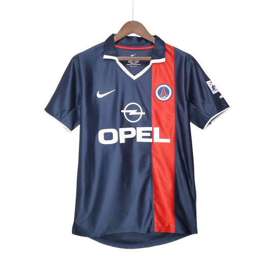 2001/2002 PARIS SAINT GERMAIN OPEL - Home Retro Jersey - GovintageJersey