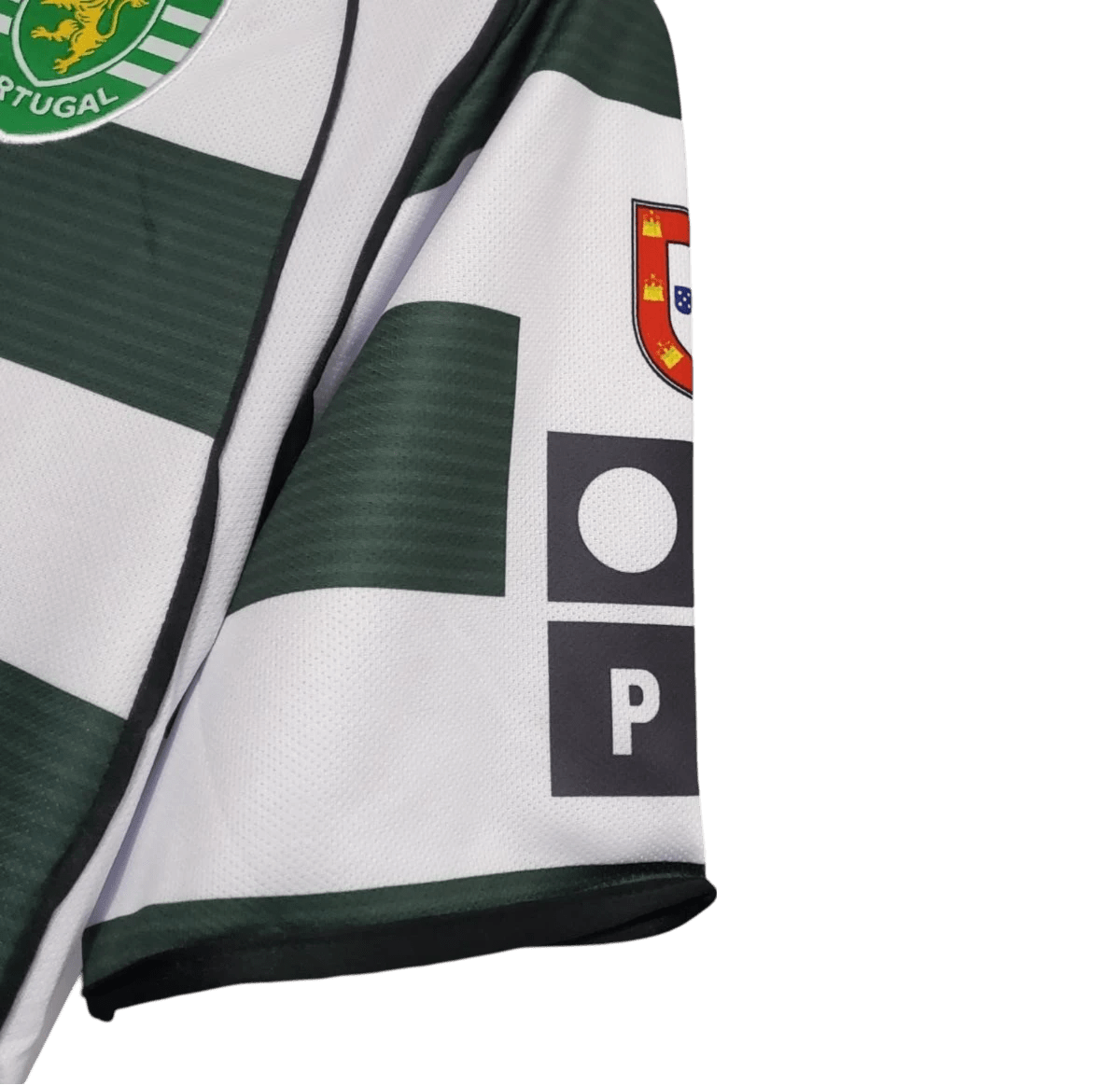 2001/2002 Sporting Lisbon Portugal TELECOM - PT Home Retro Jersey - GovintageJersey