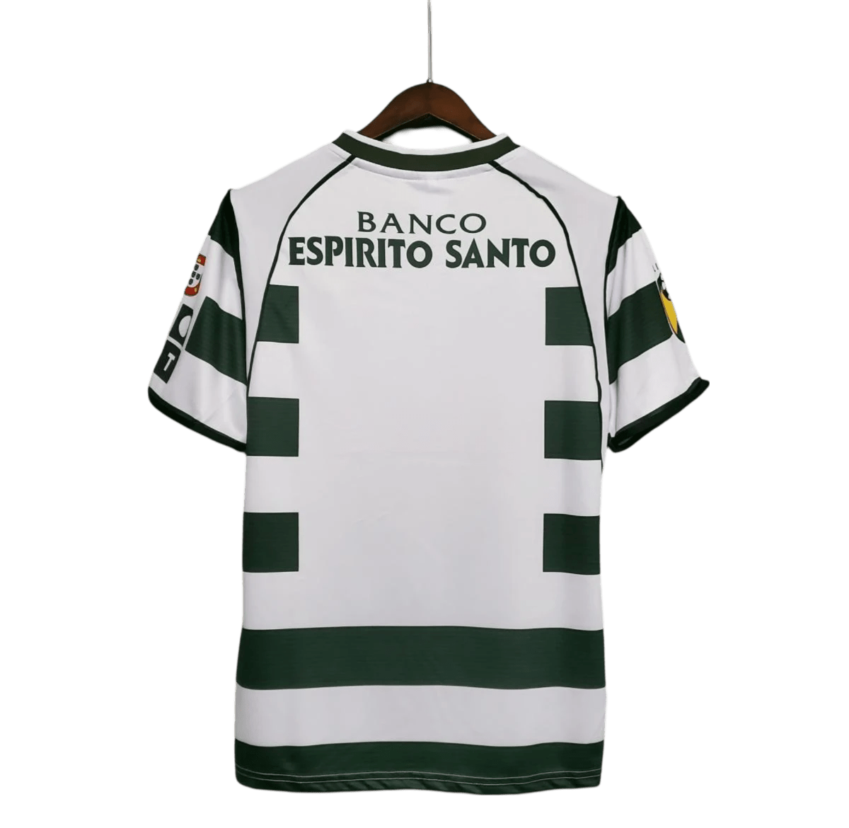 2001/2002 Sporting Lisbon Portugal TELECOM - PT Home Retro Jersey - GovintageJersey