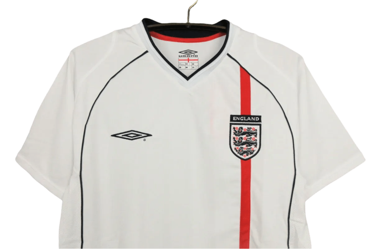 2002 England - Home Retro Kit - GovintageJersey