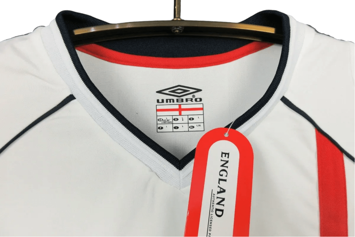 2002 England - Home Retro Kit - GovintageJersey