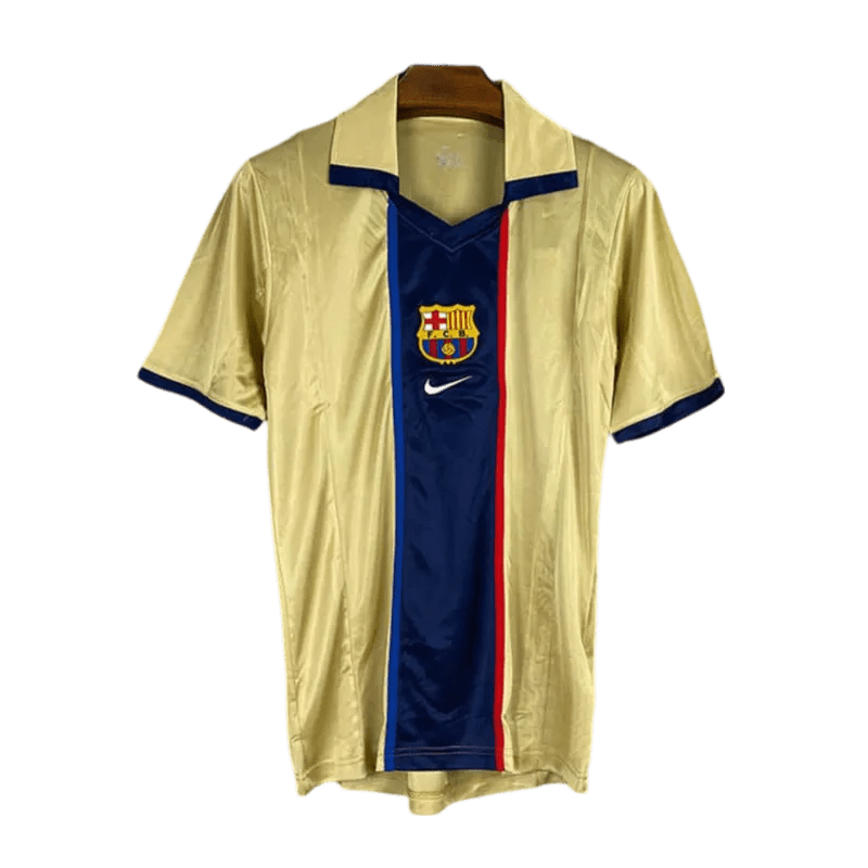 2002 FC Barcelona - Away Retro kit - ClassicKits433 - GovintageJersey