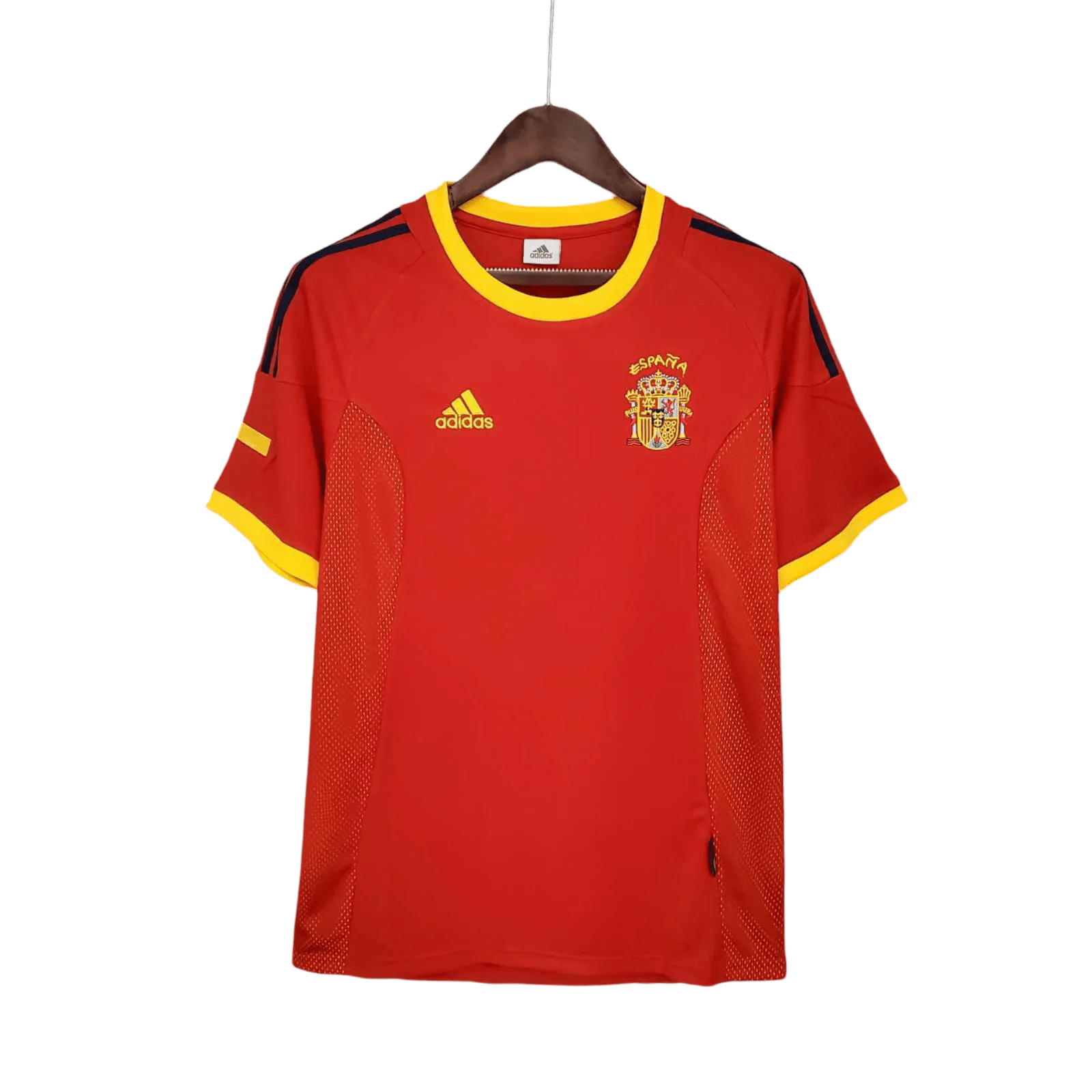 2002 Spain - Home Red Retro Kit - GovintageJersey