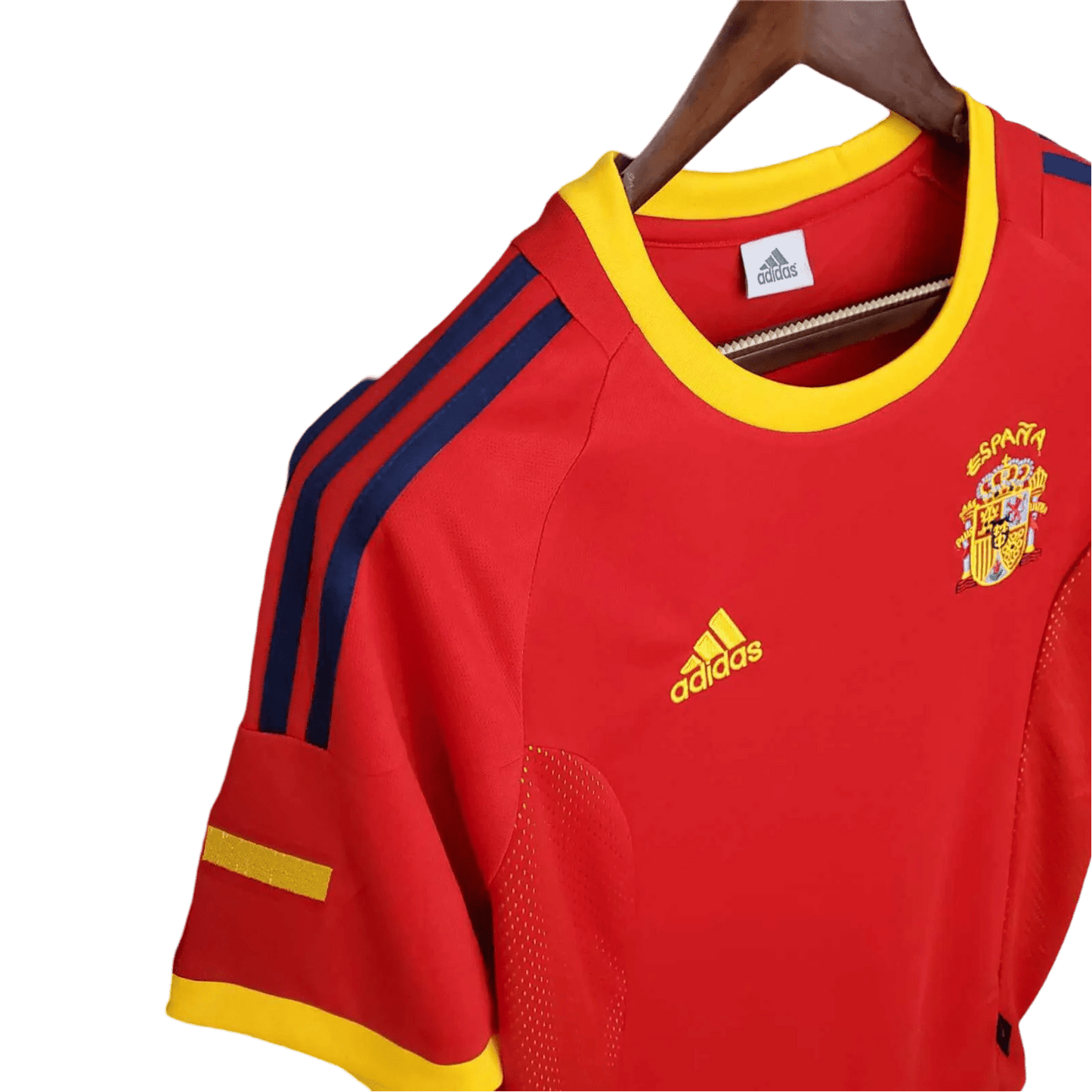 2002 Spain - Home Red Retro Kit - GovintageJersey