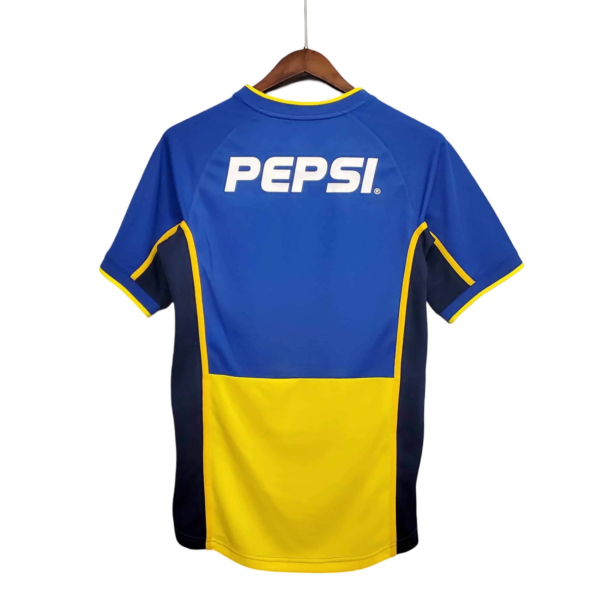 2002/2003 Boca Juniors PEPSI Home Retro Jersey - GovintageJersey