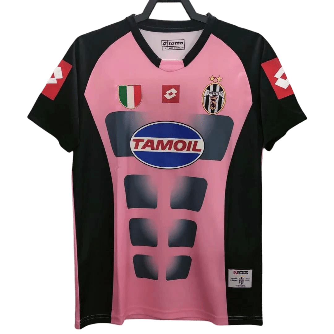 2002/2003 Juventus TAMOIL Buffon GoalKeeper Pink Retro Kit - ClassicKits433 - GovintageJersey