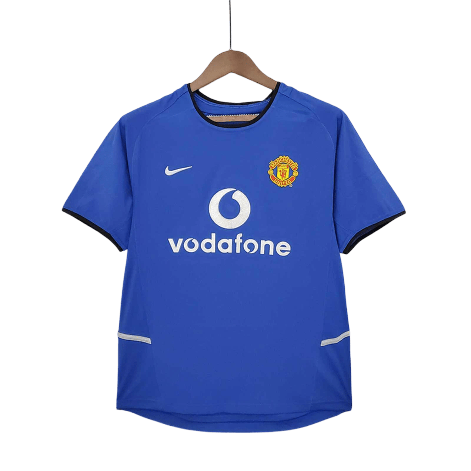 2002/2003 Manchester United Vodafone - Blue Third Retro Kit - ClassicKits433 - GovintageJersey