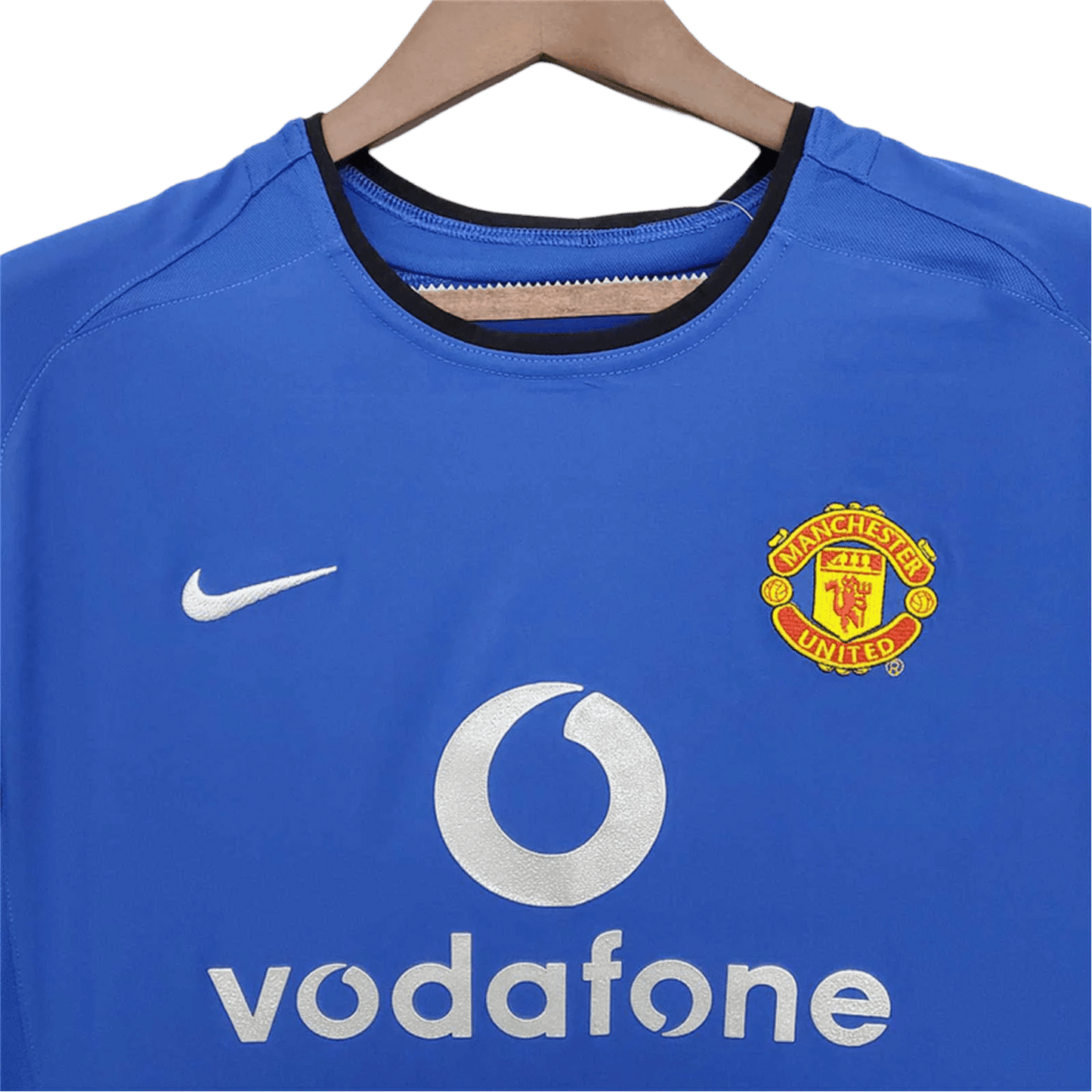 2002/2003 Manchester United Vodafone - Blue Third Retro Kit - ClassicKits433 - GovintageJersey