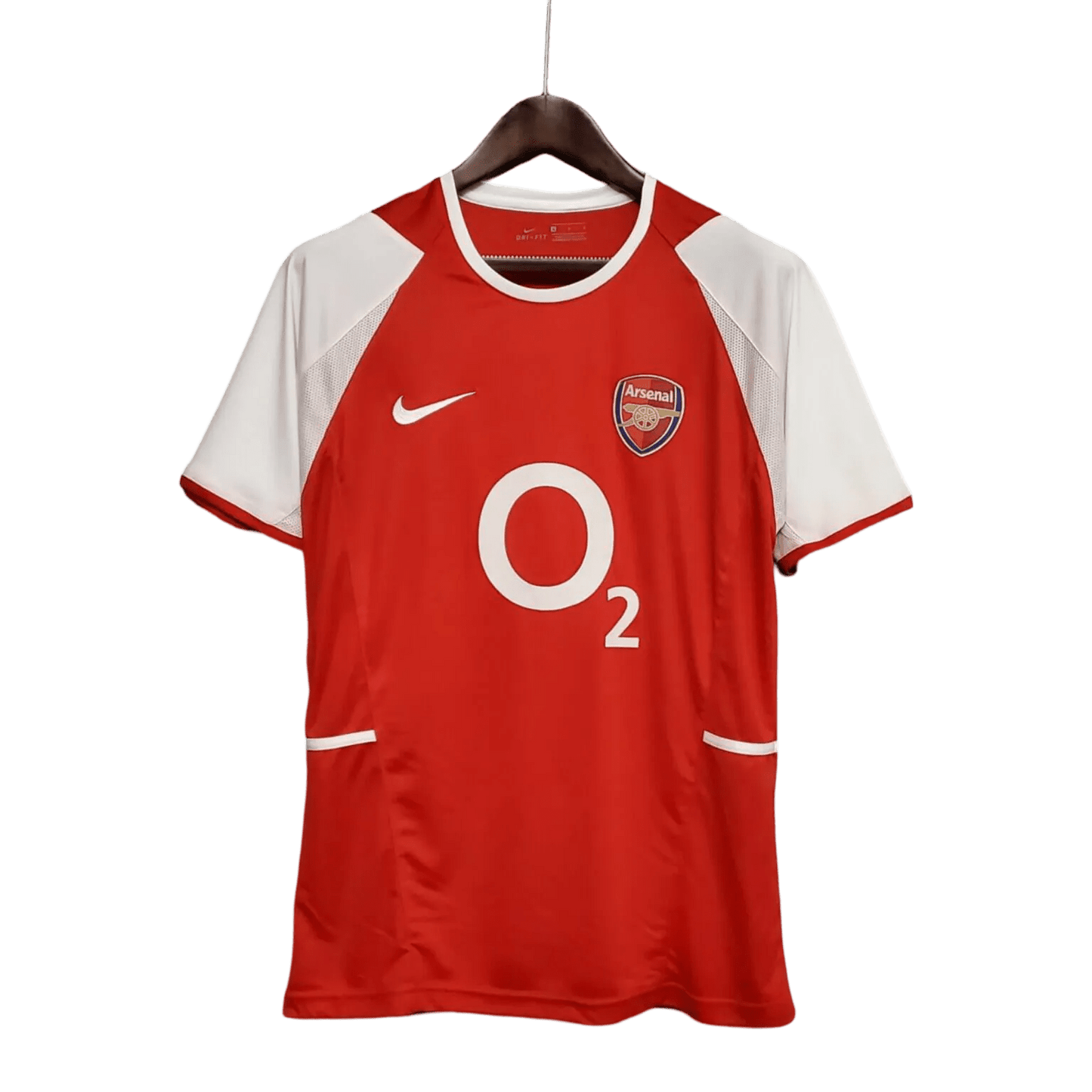 2002/2004 Arsenal Sponsor O2 Home Retro Kit - ClassicKits433 - GovintageJersey