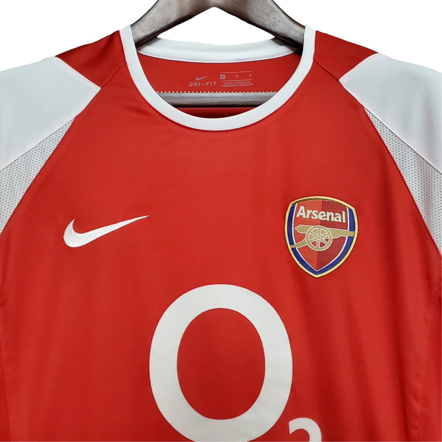 2002/2004 Arsenal Sponsor O2 Home Retro Kit - ClassicKits433 - GovintageJersey