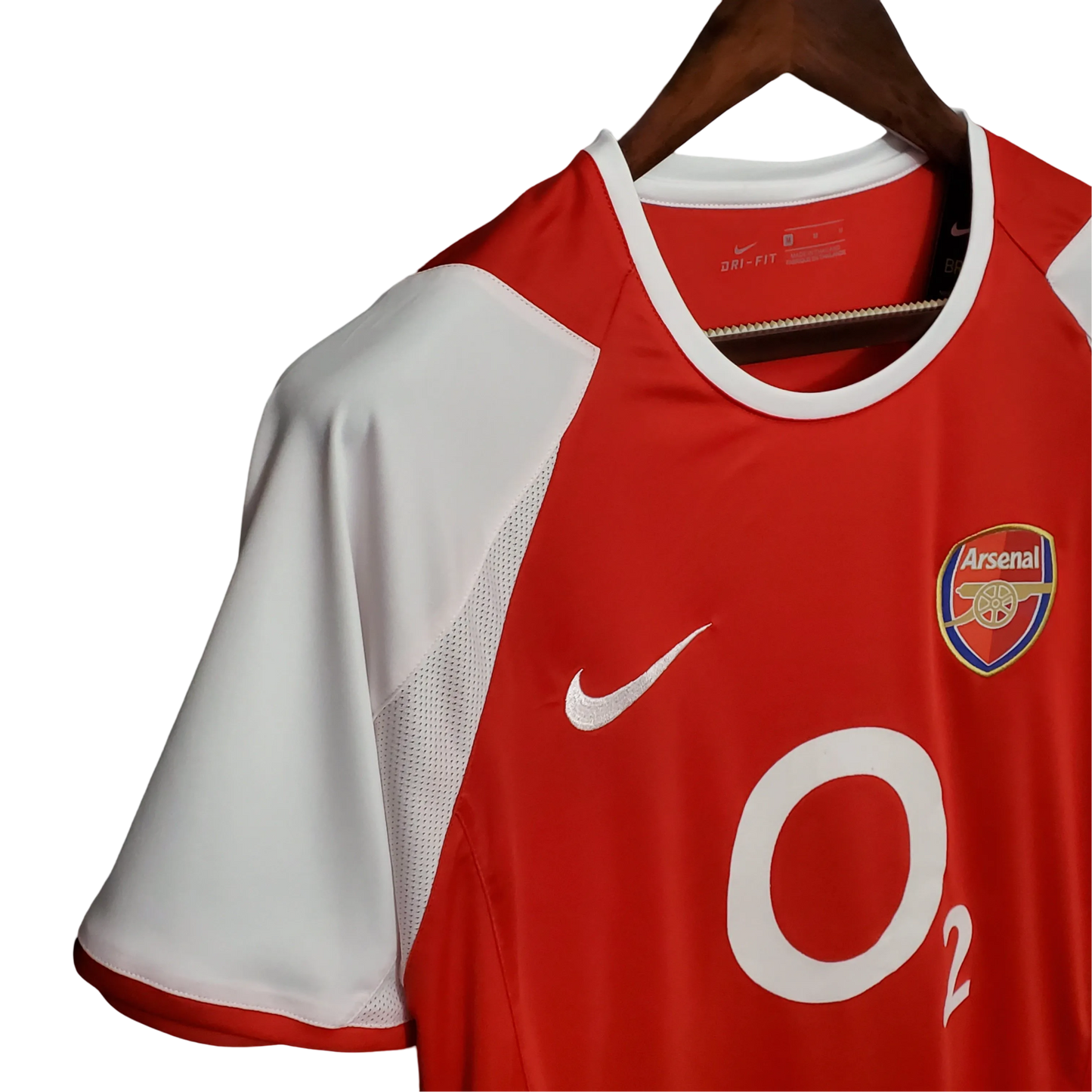 2002/2004 Arsenal Sponsor O2 Home Retro Kit - ClassicKits433 - GovintageJersey