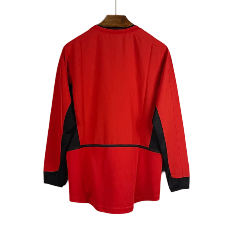 2002/2004 Manchester United vodafone - Home Retro Kit – Long Sleeve - ClassicKits433 - GovintageJersey