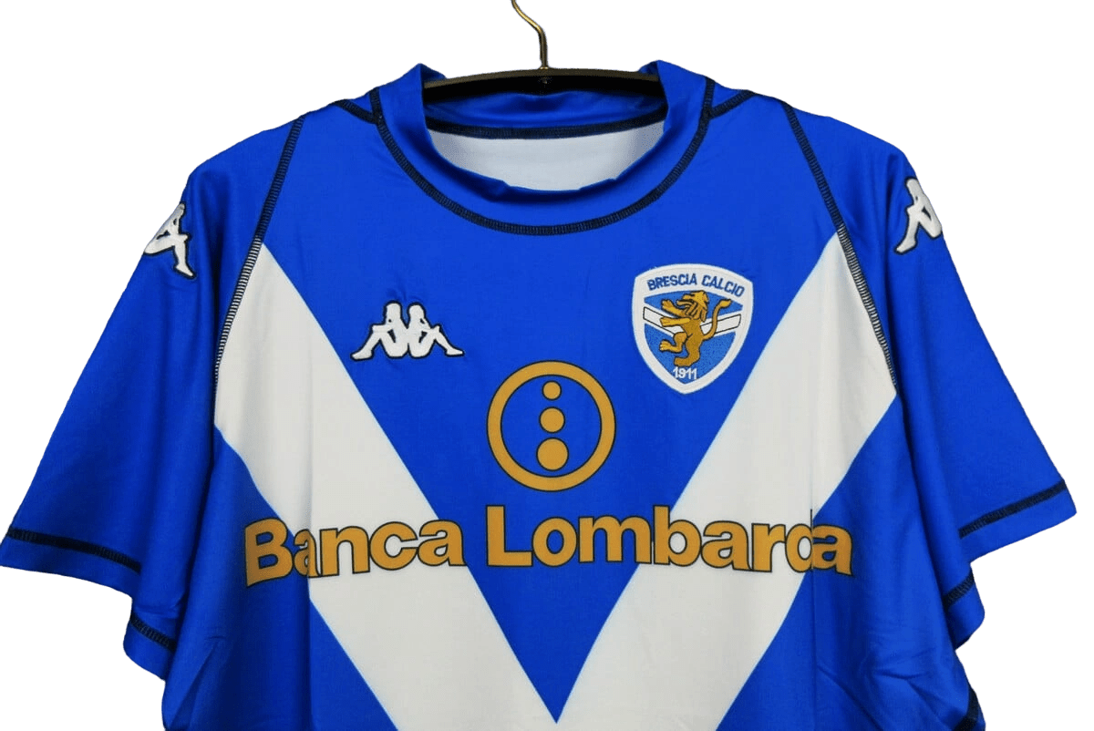 2003/2004 Fc Brescia Banca Lombarda Home Retro kit - ClassicKits433 - GovintageJersey