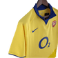 2003/2005 Arsenal Sponsor O2 Yellow Away Retro Kit - ClassicKits433 - GovintageJersey