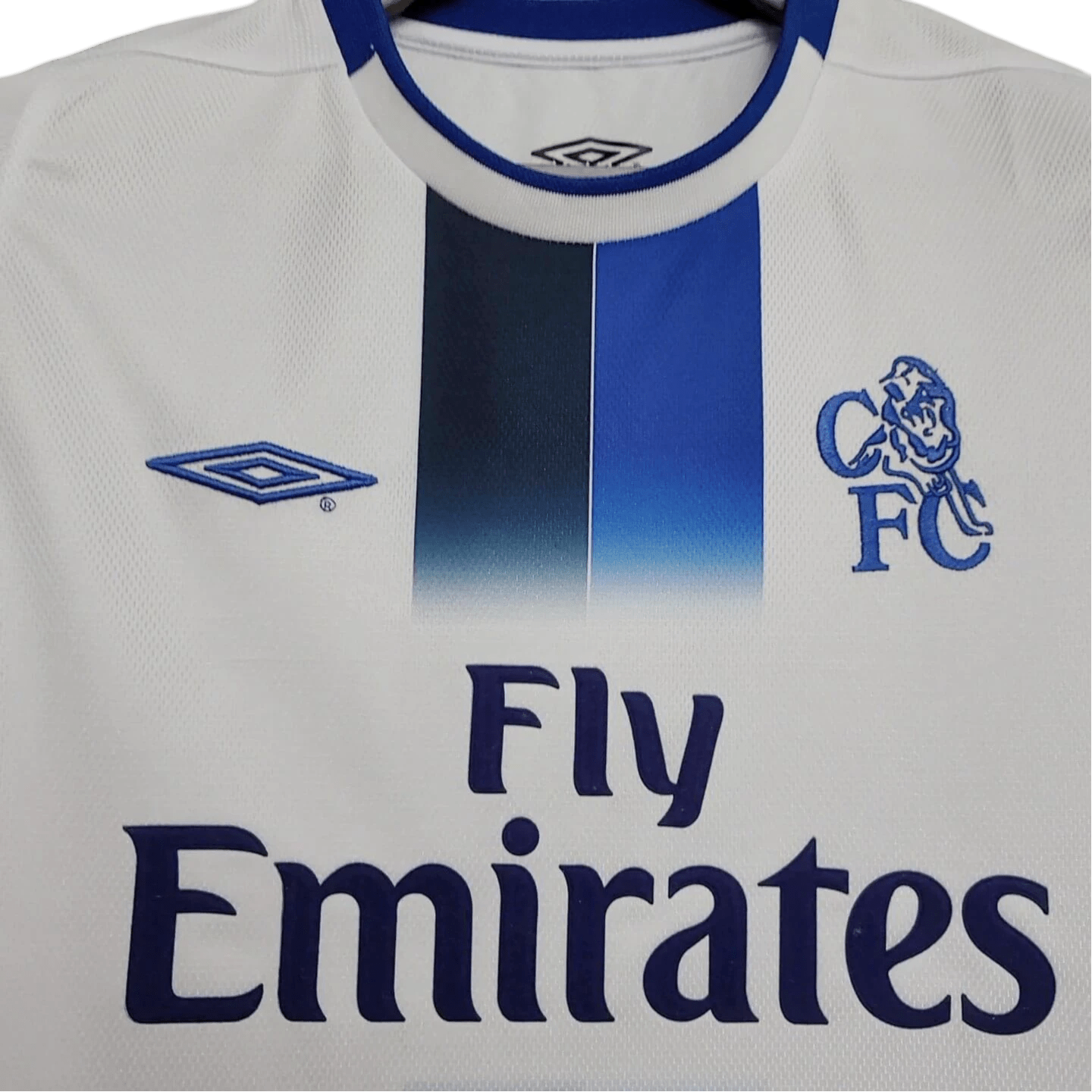 2003/2005 Chelsea Fly Emirates - White Away Retro Kit - ClassicKits433 - GovintageJersey