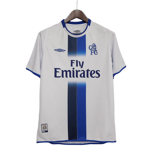 2003/2005 Chelsea Fly Emirates - White Away Retro Kit - ClassicKits433 - GovintageJersey