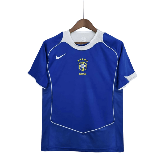 2004 Brazil - Away Retro Kit - GovintageJersey