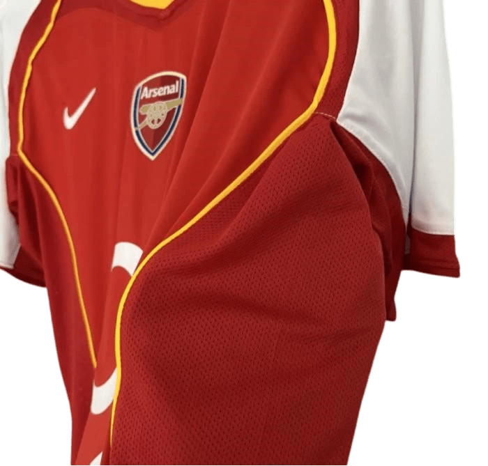 2004/2005 Arsenal Sponsor O2 Home Retro Kit - ClassicKits433 - GovintageJersey