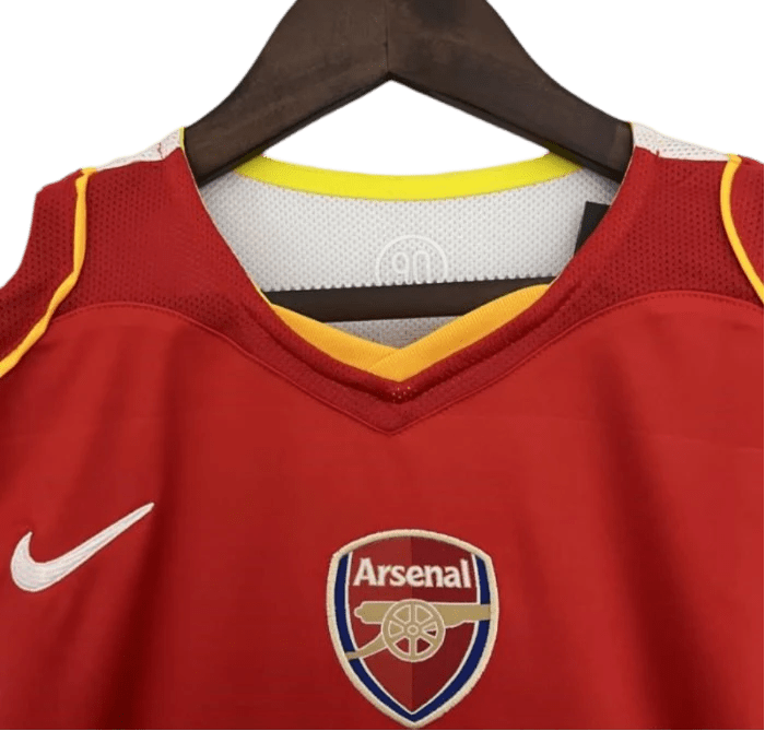 2004/2005 Arsenal Sponsor O2 Home Retro Kit - ClassicKits433 - GovintageJersey