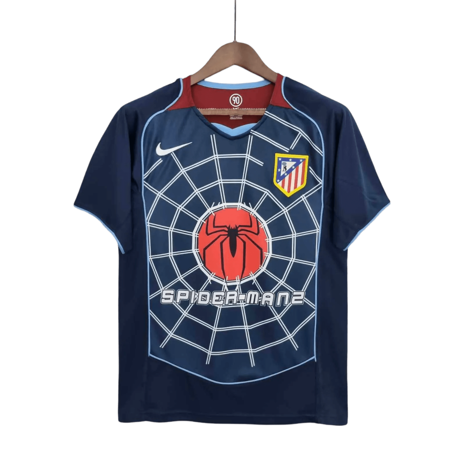 2004/2005 Atletico Madrid SPIDER - MAN 2 - Away Retro Kit - ClassicKits433 - GovintageJersey