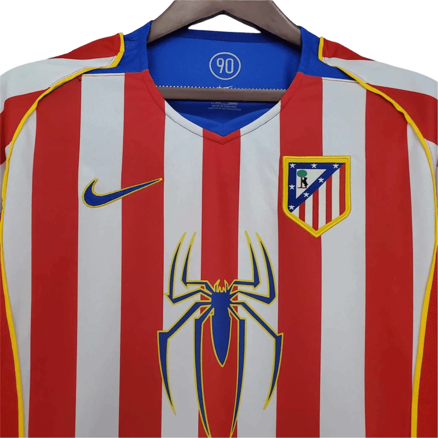 2004/2005 Atletico Madrid SPIDER - MAN 2 - Home Retro Kit - ClassicKits433 - GovintageJersey