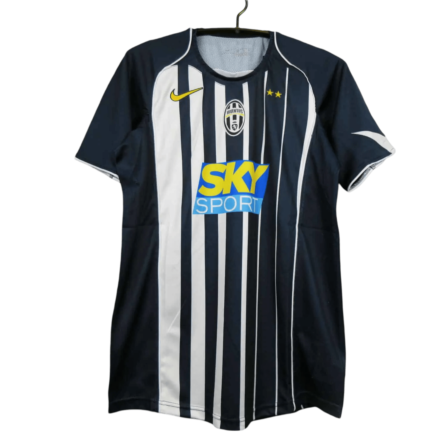 2004/2005 Juventus SKY SPORT - 3rd BlueWhite Retro Kit - GovintageJersey