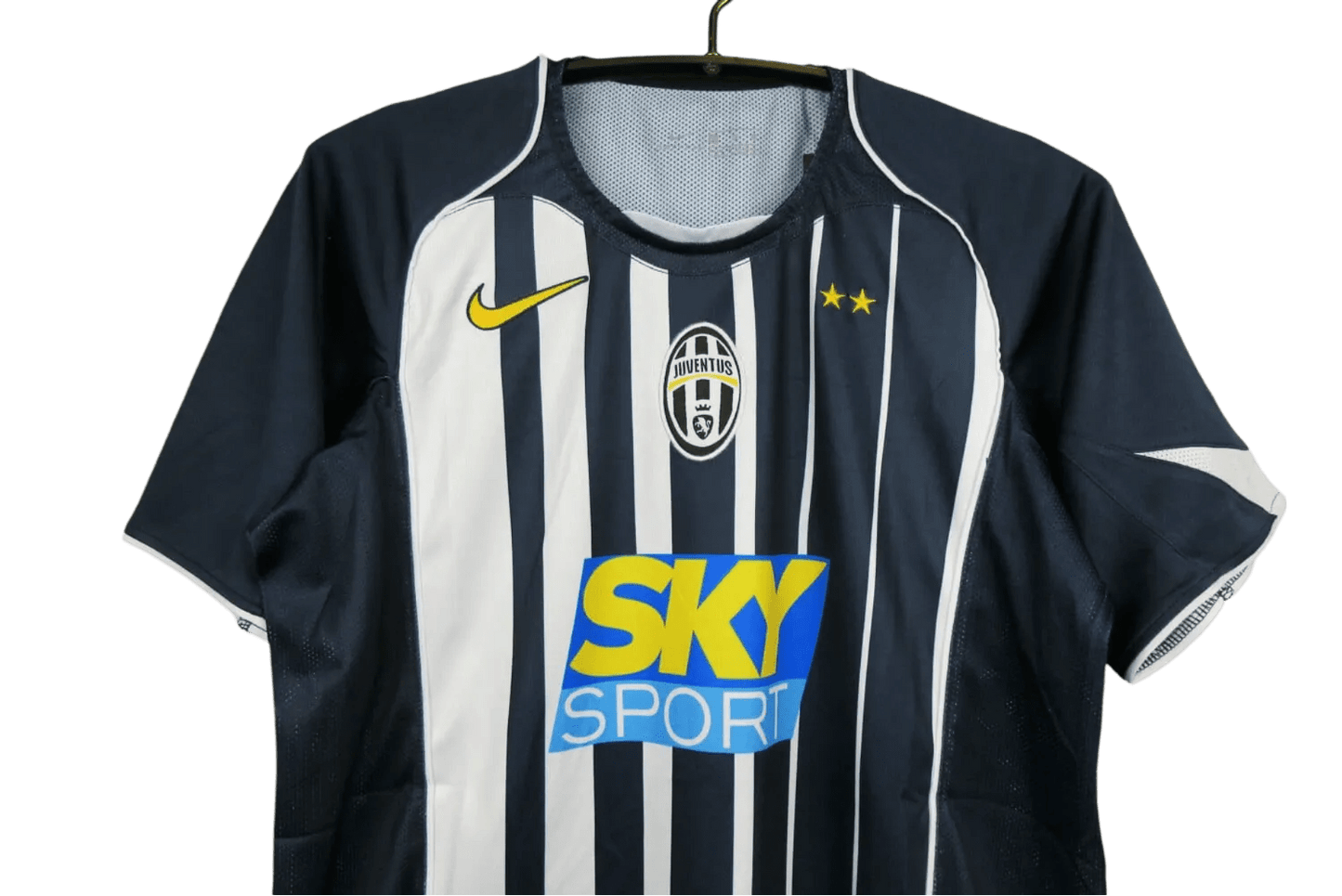 2004/2005 Juventus SKY SPORT - 3rd BlueWhite Retro Kit - GovintageJersey