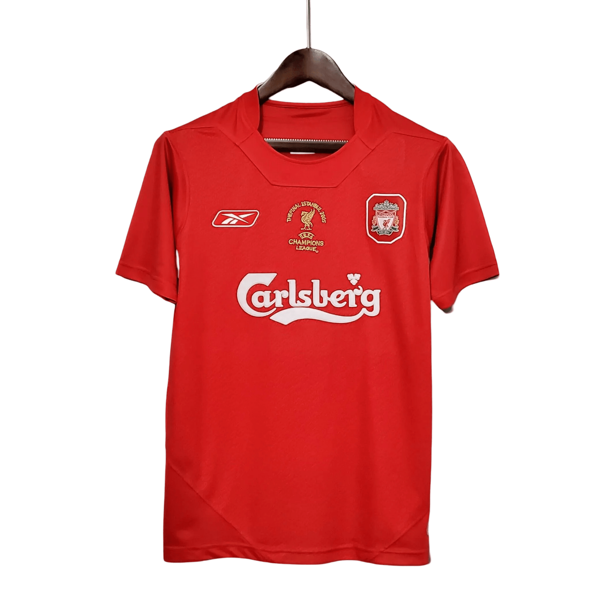 2004/2005 LiverpooI Carlsberg UCL Final Istanbul - Home Retro Kit - ClassicKits433 - GovintageJersey