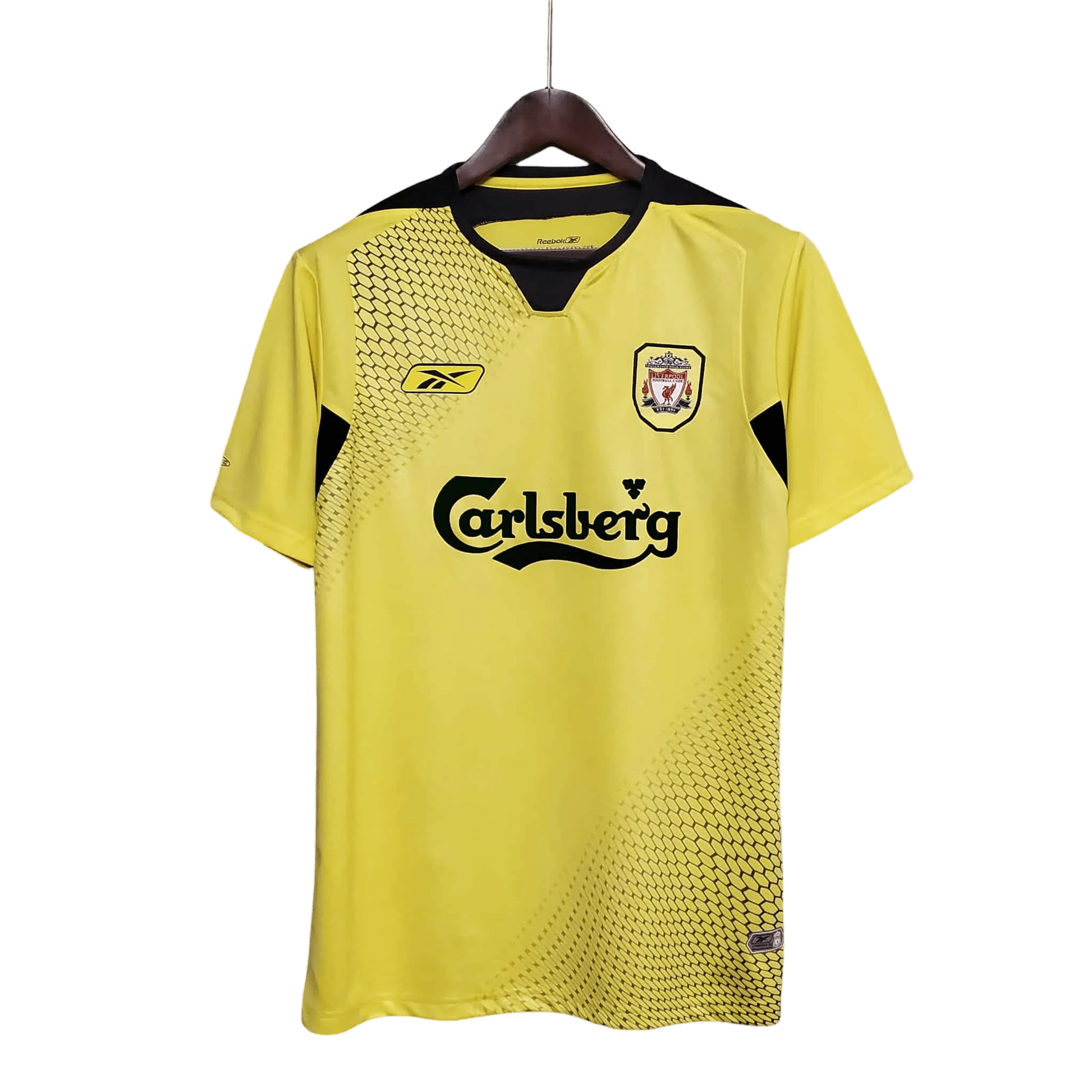 2004/2005 LiverpooI Carlsberg - Yellow Away Retro Kit - ClassicKits433 - GovintageJersey