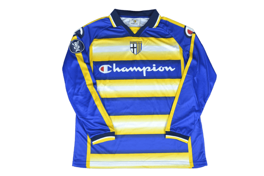 2004/2005 Parma Calcio Champion - Home Retro Kit – Long Sleeves - ClassicKits433 - GovintageJersey